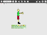 View "Sam's dancing martian" Etoys Project
